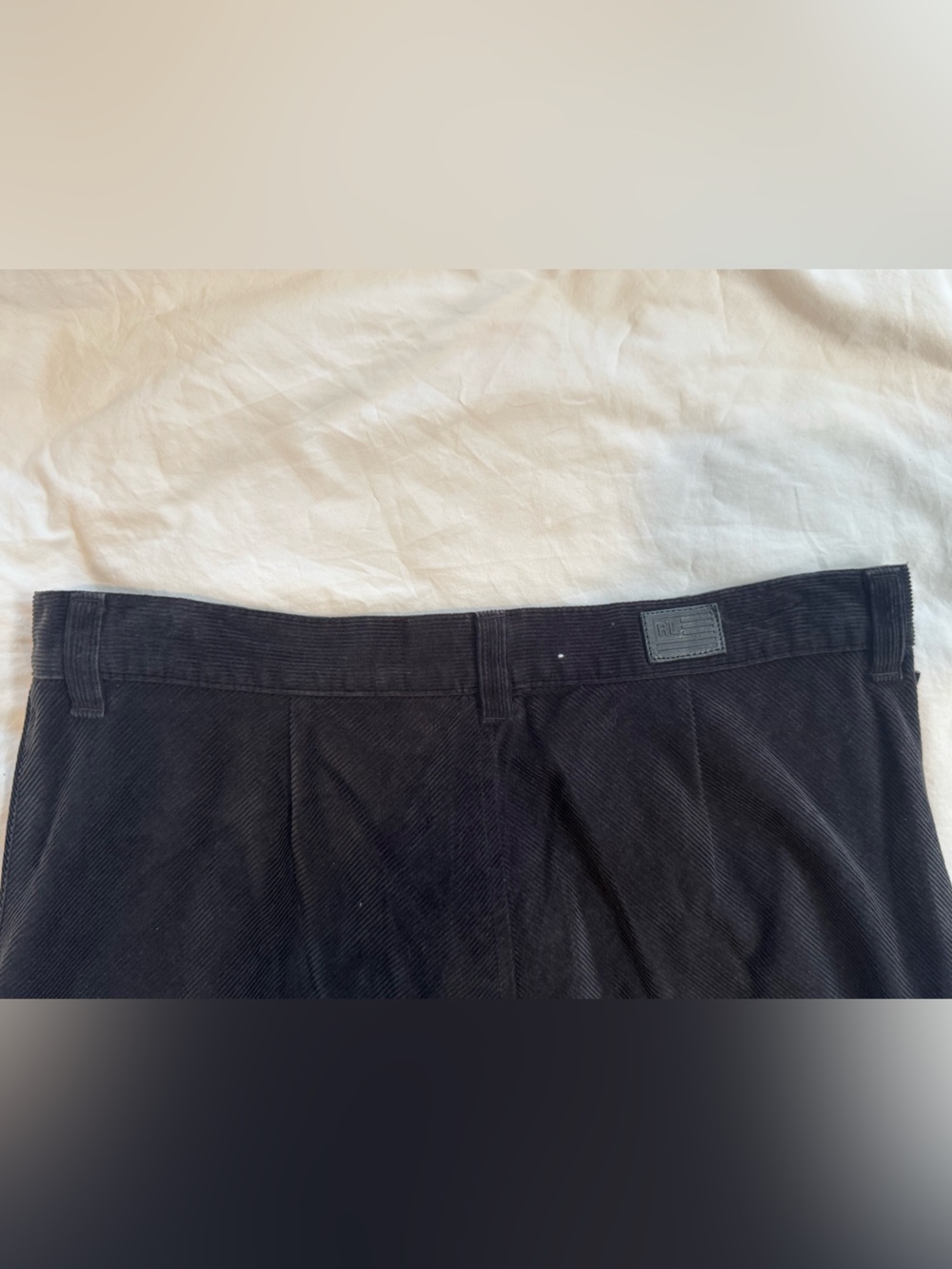 VTG Polo Ralph Lauren Black 100% Cotton Sz 8 - Picture 8 of 11